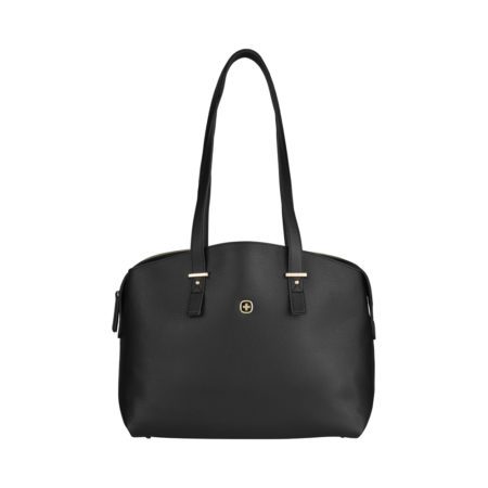 Сумка женская WENGER Eva с отделением для ноутбука 14", черная, полиэстер, 37 x29x19 см