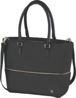 Сумка женская WENGER Eva с отделением для ноутбука 14", черная, полиэстер, 37 x29x19 см - 3