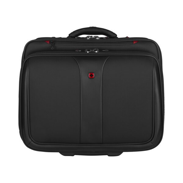 Мобильный офис WENGER Patriot с чехлом для ноутбука 15,6», черный, 100% полиэстер 43х41х31 см, 25 л