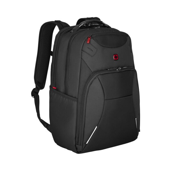 Рюкзак WENGER Cosmic, серый, ПВХ/полиэстер,34 x 49 x 23 см,30л - 1